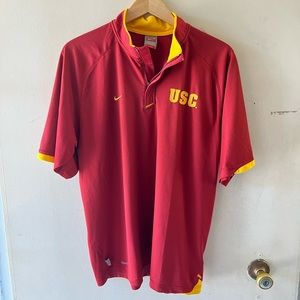 USC x NIKE Quarter Zip Shirt